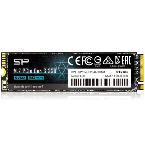 Amazon.in: Buy SP Silicon Power P34A60 512Gb Nvme M.2 2280 Pcie Gen3 ...
