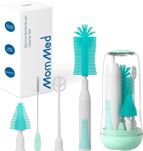 Amazon.com: MomMed Electric Bottle Brush, Electric Baby Bottle Brush ...