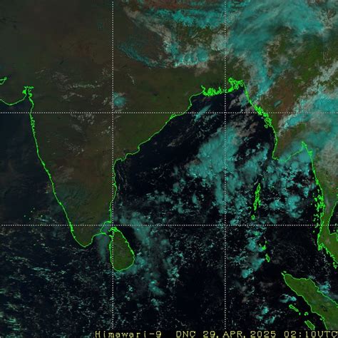himawari Weather: Latest Satellite Images And Maps Of India