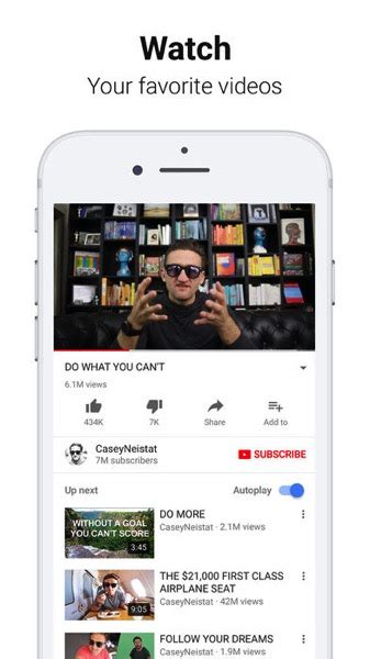 Image result for YouTube iOS