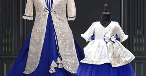 Mother Daughter Matching Silver Sequin Dresses Online