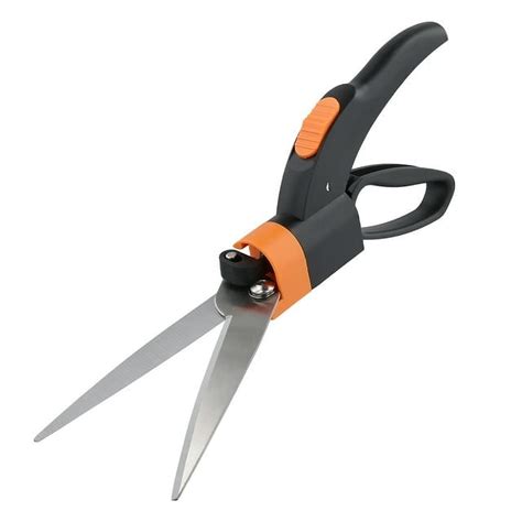 OKYMOTOR Grass Shears, Ultra-Sharp Stainless Steel Cutter, 360° Swivel ...