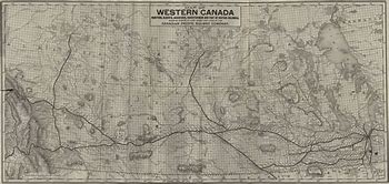 Image result for Alberta Survey Map