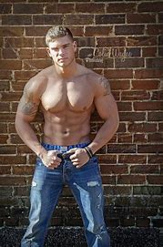 Abs gay hunk muscle naked pecs stud