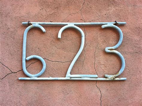 623 - House numbers in the West Village | House numbers, Letters and ...