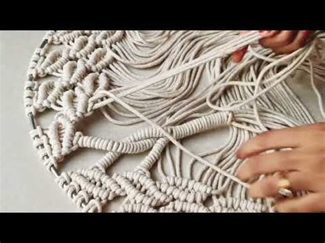 Macrame Tree of Life Tutorial On 8 Inch Hoop 的图像结果