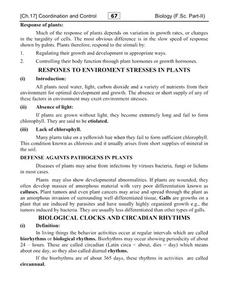 Image result for Control and Coordination Class 12