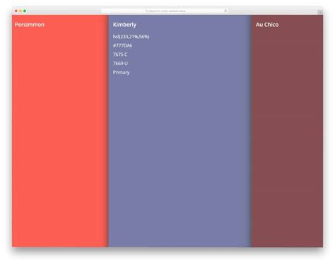 Image result for CSS Color Palette