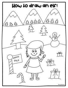 Image result for Elf Directed Drawing