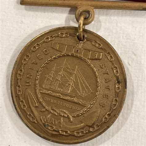 WW2 Navy Good Conduct Medal Named/ Engraved Medal 1945 Dated ...