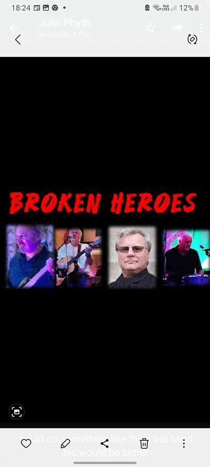 Broken Heroes @ The S Bar Stilton, The Stilton Tunnels, Peterborough ...