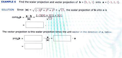 Scalar Projection Examples 的图像结果