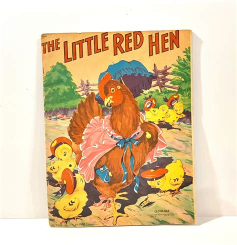 The Little Red Hen Book, Ethel Hays Board Book, Classic Storybook ...