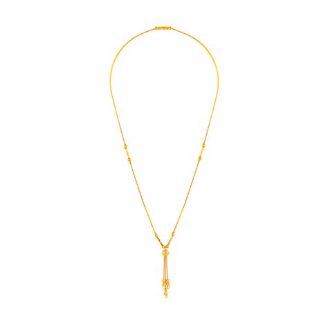 22KT (916) Yellow Gold Chain Pendant For Women – P.C. Chandra Jewellers