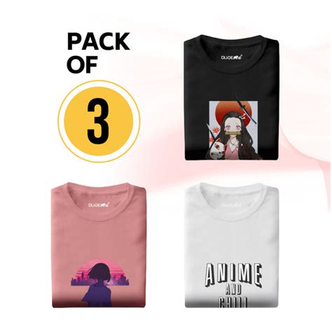 Buy T-shirt Combo | Men & Women | Dudeme