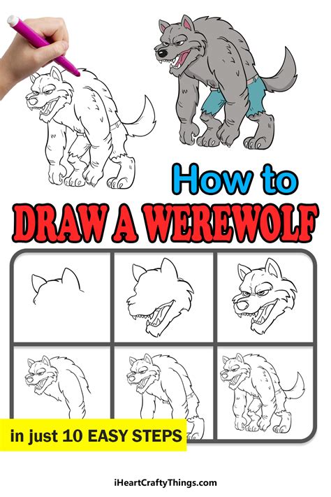 Image result for How to Draw a Werewolf Step by Step Tutorial
