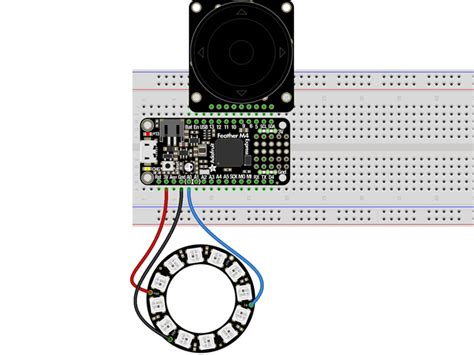 Circuitpython NeoPixel Encoder 的图像结果