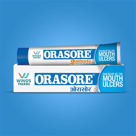 Mouth Ulcer Relief Gel | Orasore