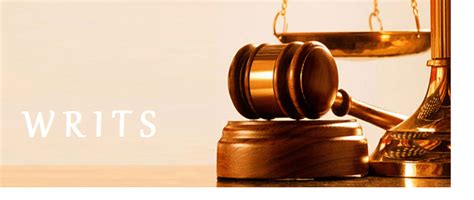 सर्वोच्च न्यायालय का रिट अधिकार क्षेत्र - iPleaders