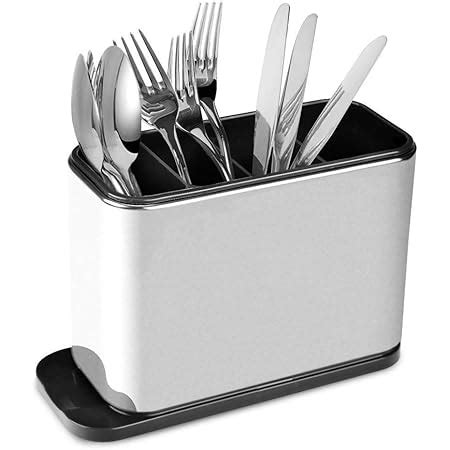 Lufarp Stainless Steel Cutlery Drainer Kitchen Sink Cutlery Utensils ...