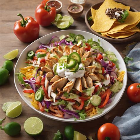 Chicken Fajita Taco Salad Recipe