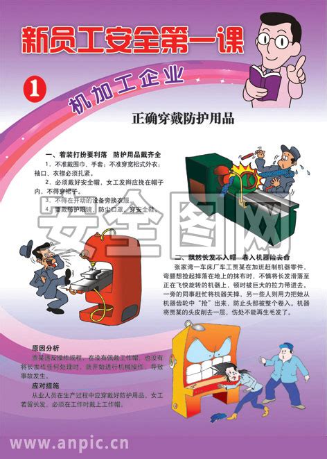 企业员工安全教育培训挂图-安全图网