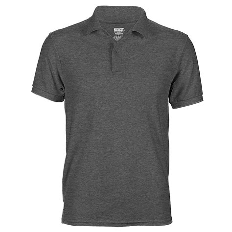 Charcoal Grey Polo Shirt at Patricia Madden blog