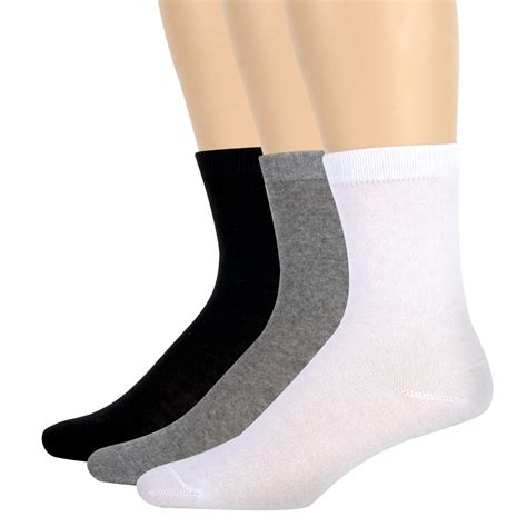 Wholesale Women's Crew Socks - 100 Pairs, Assorted - DollarDays