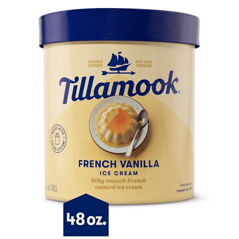 Buy Tillamook French Vanilla Ice Cream, 48 oz at Ubuy India