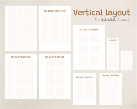 Image result for Visual Routine Template