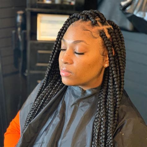 Alexis Cross on Instagram: “Large box braids https://Braidsbyalexis423 ...