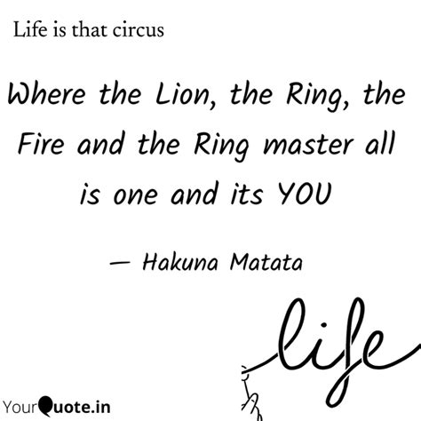 Hakuna Matata (Hakuna Matata) Quotes | YourQuote