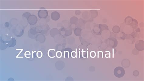 Zero Conditional Conversation 的图像结果