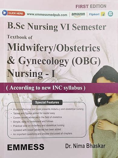 Buy B.Sc Nursing VI Semester Textbook of Midwifery / Obstetrics ...