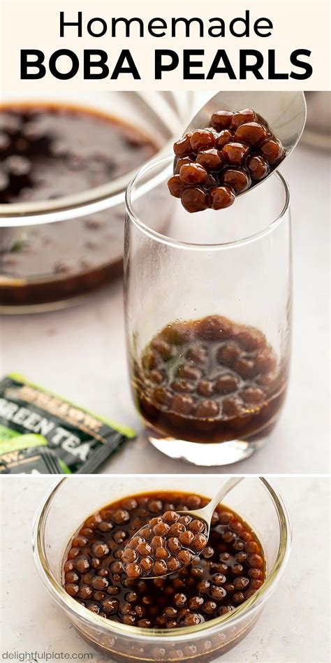 Boba Tapioca Pearls | Bubble tea recipe, Boba tea recipe, Milk tea recipes