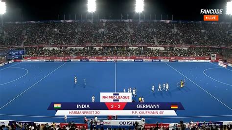 FIH Hockey Pro League HIGHLIGHTS: India defeats Germany 3-2- Updates ...