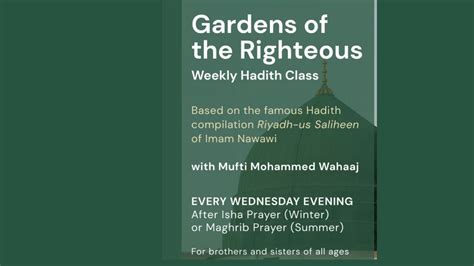 Gardens of Righteous | Tawheed Center - Farmington Hills