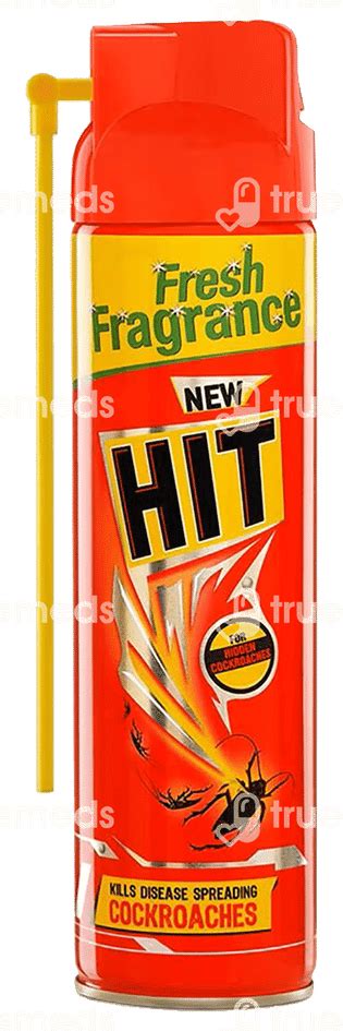 Hit Cockroach Killer Spray 200 Ml - Uses, Side Effects, Dosage, Price ...