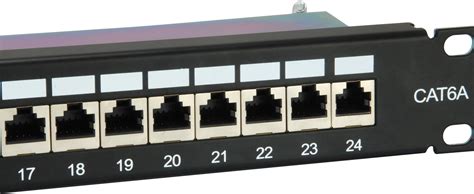 Specificaties van Equip 24-Port Cat.6A Shielded Patch Panel - Tweakers