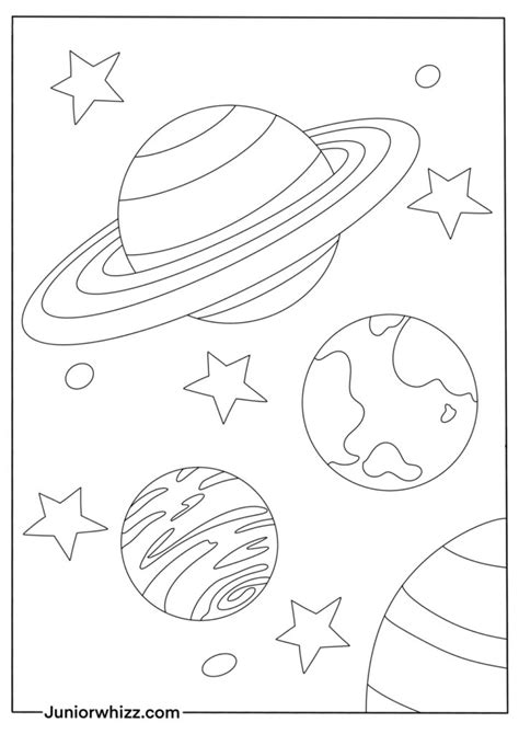 Planets Coloring Pages 的图像结果