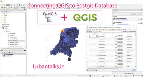 GIS0012 Connect Qgis to Postgis Database and Edit Data Layers - Urban Talks