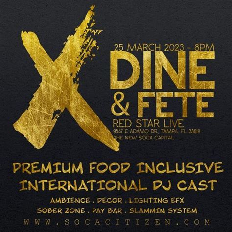 Soca Citizens - X DINE & FETE, Red Star Live, Valrico, March 25 2023 ...
