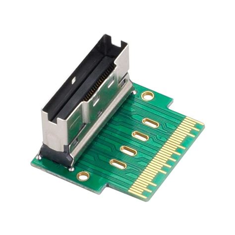 ChenYang CY-SF-007 PCI-E Slimline SAS 4.0 SFF-8654 8i 74pin to SFF-8654 ...