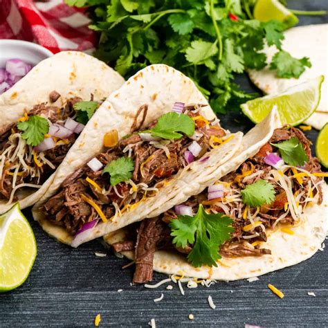 Shredded Beef Tacos