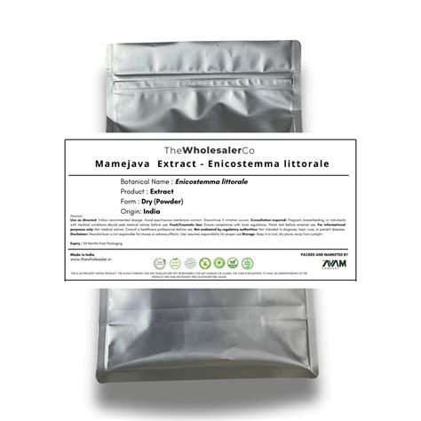 Mamejava Extract - Enicostemma Littorale- Bulk Supplier@TheWholesalerCo ...