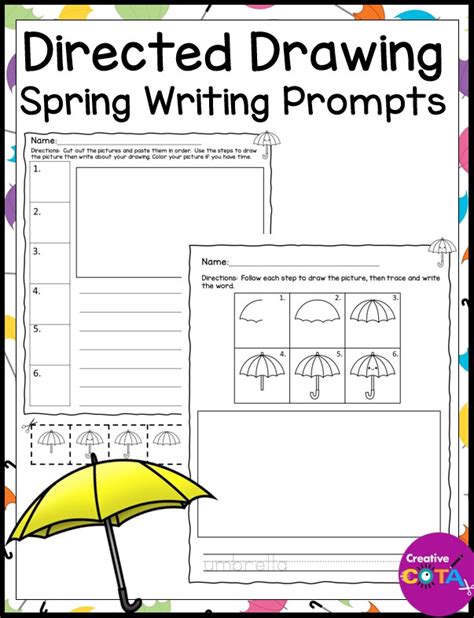 Image result for Spring Directed Drawing