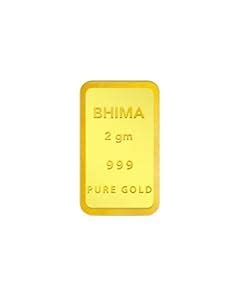 Bhima Jewels 24K Gold Bar (2 Gram) : Amazon.in: Jewellery
