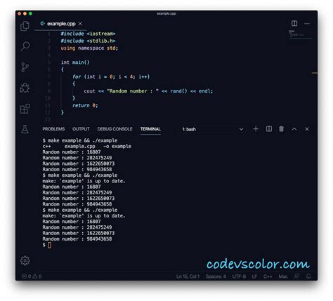 How to Use Random in C 的图像结果