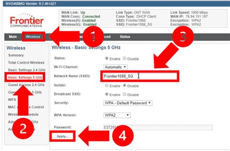 Image result for Frontier Router Labels