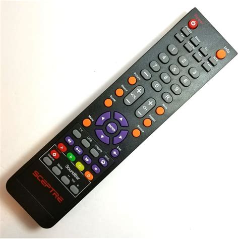 Sceptre Remote Control Code List 的图像结果